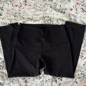 Lululemon Athletica Cropped Black Leggings